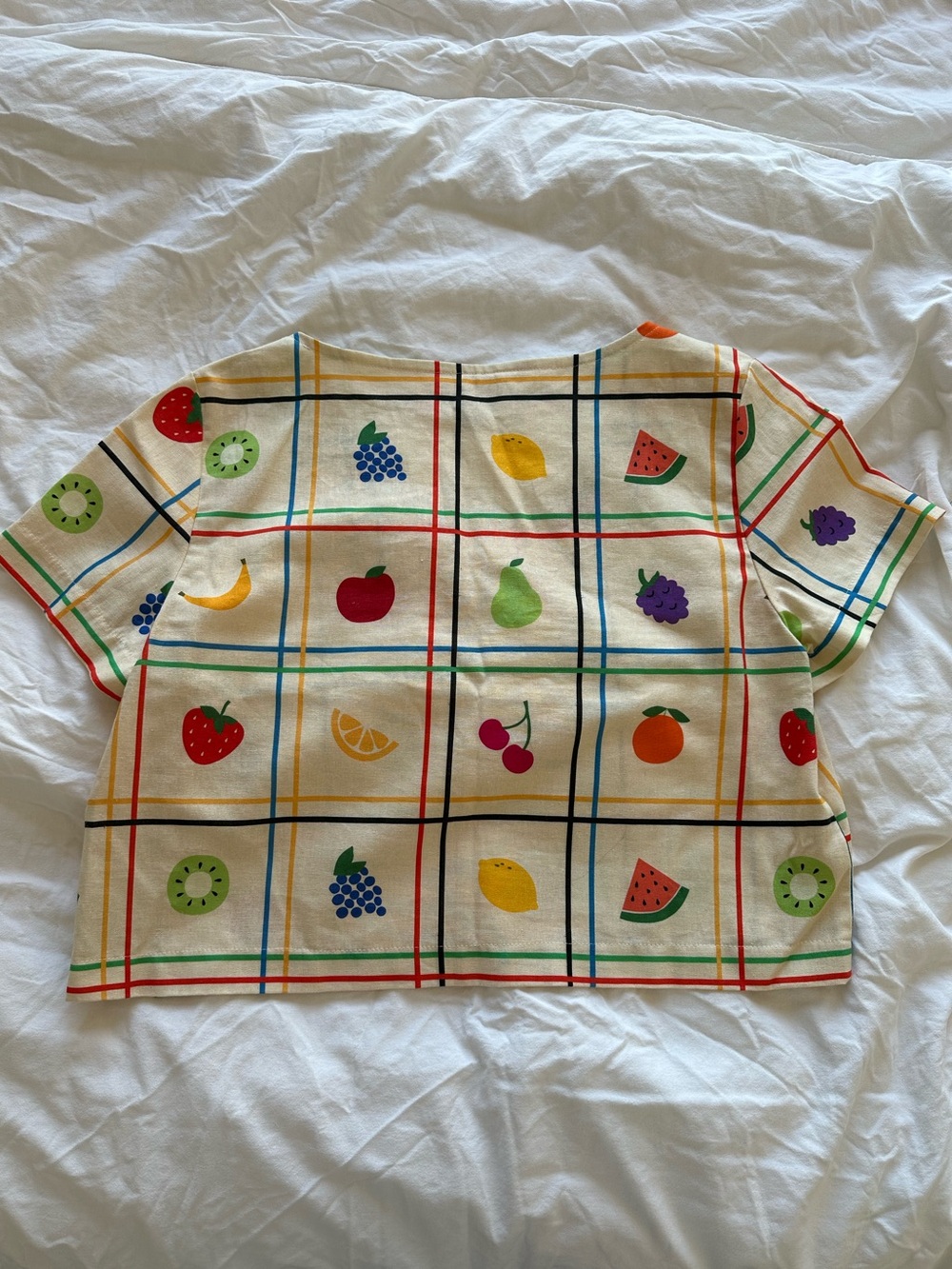 Ersa Fibers fruit salad crop top - Picture 2 of 5